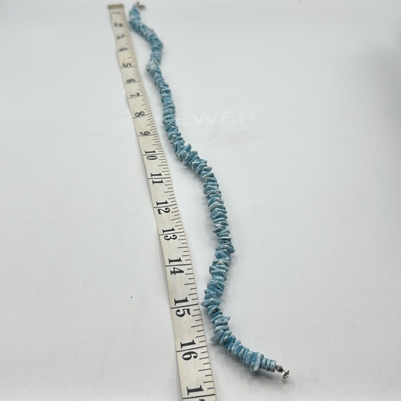 Natural Gemstone Chip Choker Necklace - Picture 7 of 9